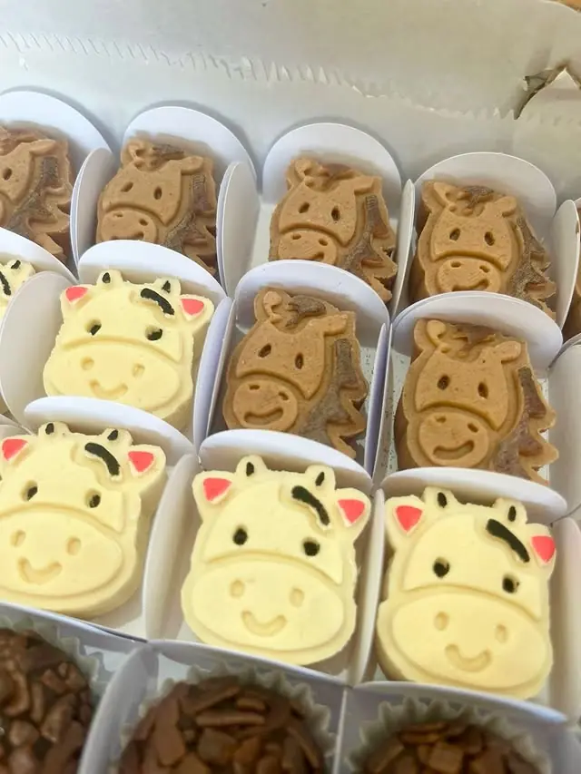 Doce personalizado feito à mão