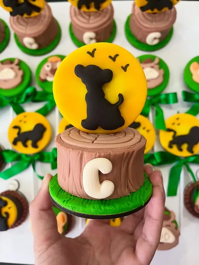 Doce personalizado feito à mão