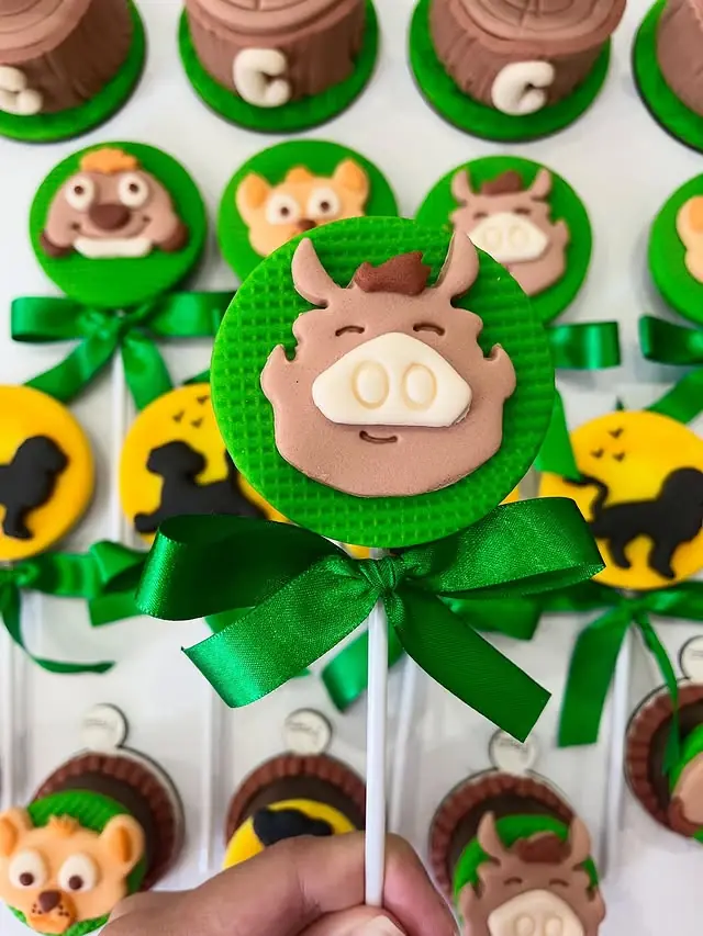 Doce personalizado feito à mão