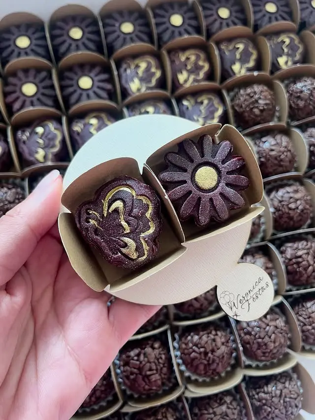 Doce personalizado feito à mão