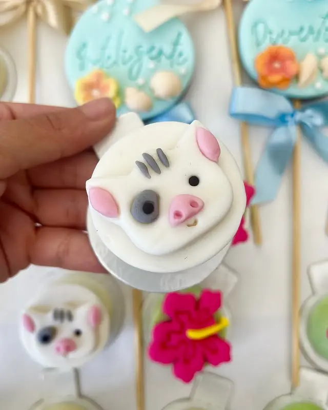 Doce personalizado feito à mão