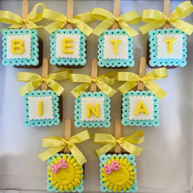 Doce personalizado feito à mão