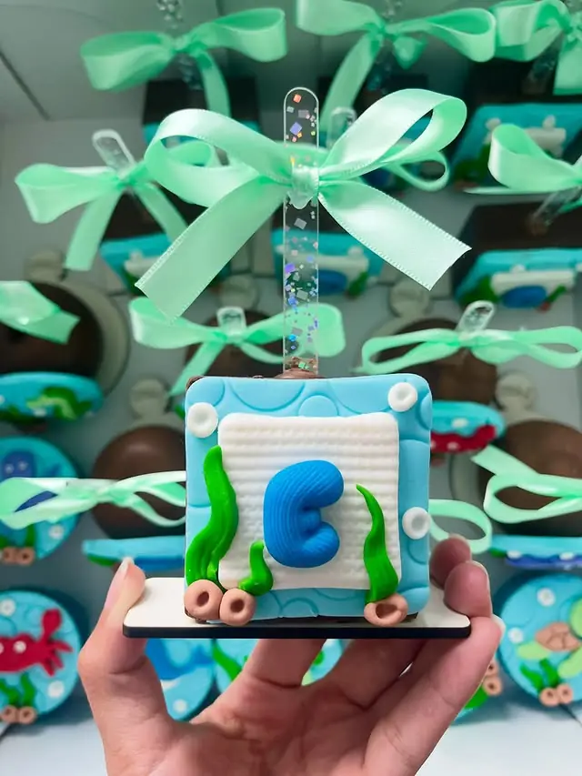 Doce personalizado feito à mão