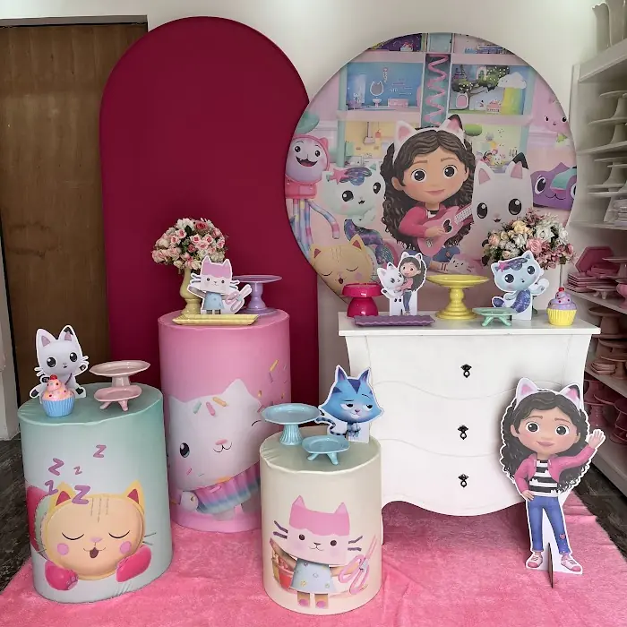 Decoração A casa mágica da Gabby - Verônica Festas