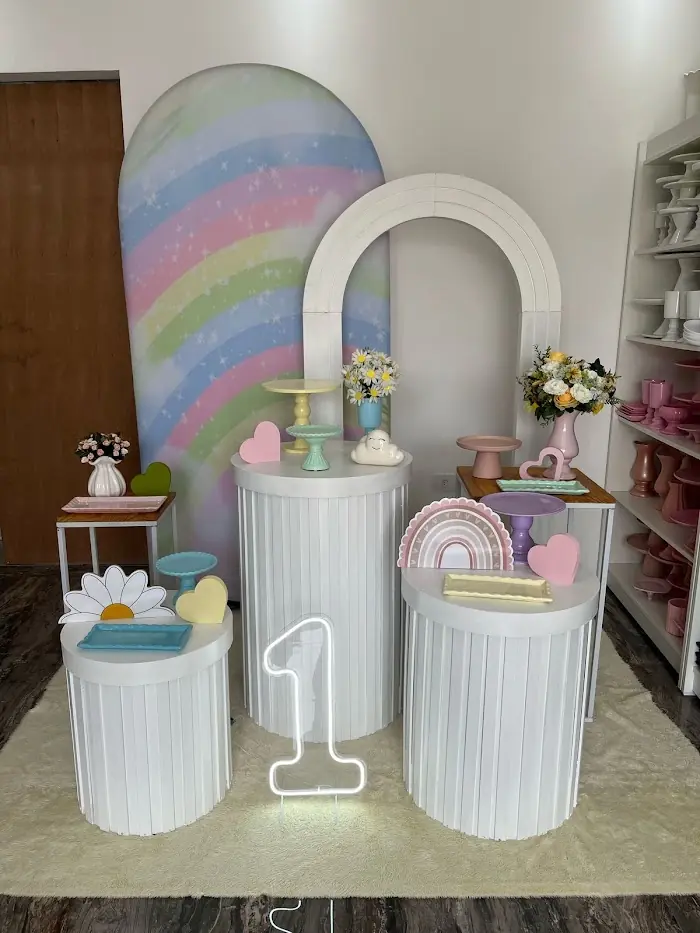 Decoração Arco-iris 2 - Verônica Festas
