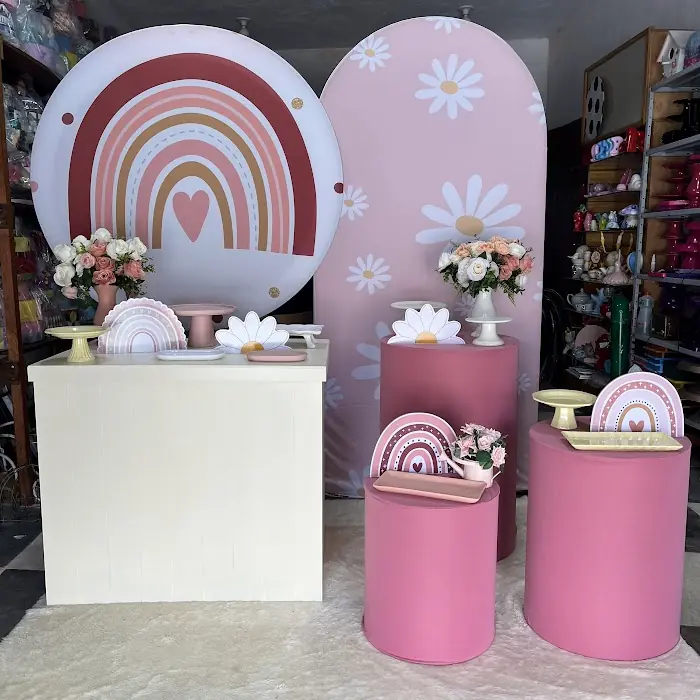 Decoração Arco-íris Boho 2 - Verônica Festas