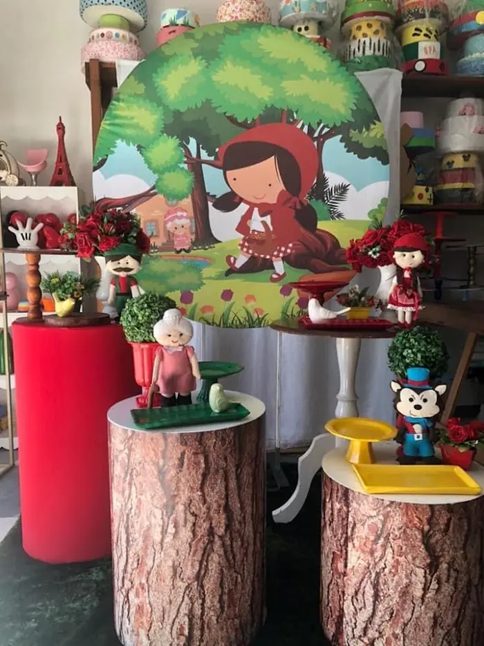 Decoração Chapeuzinho Vermelho - Verônica Festas