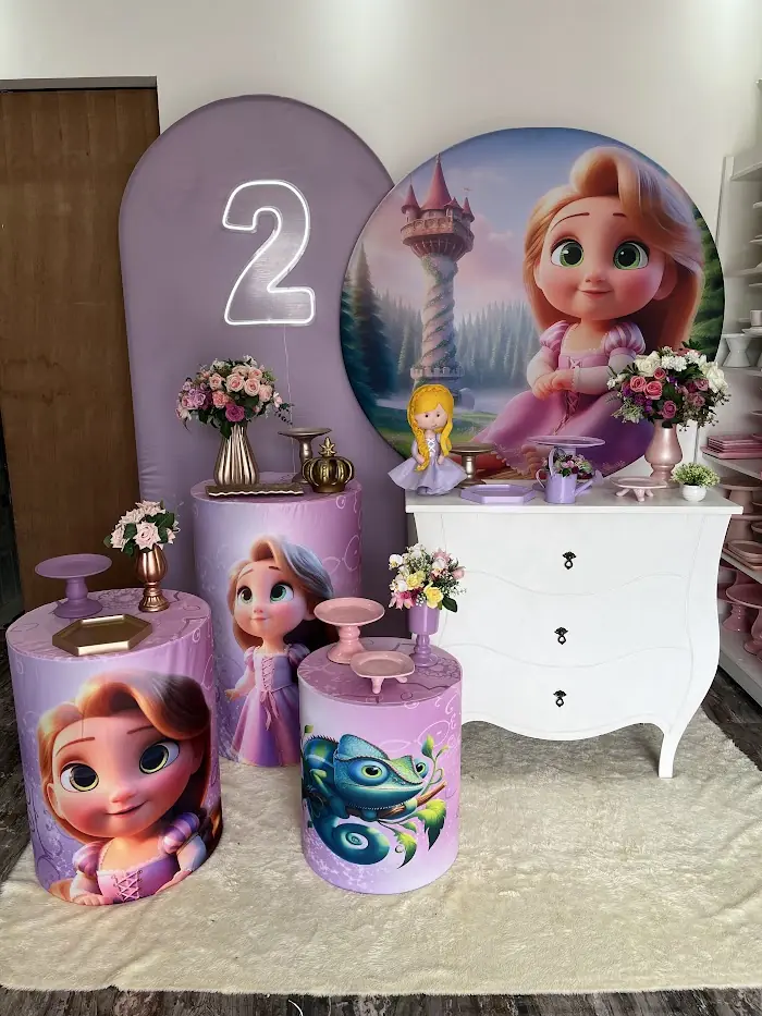 Decoração Enrolados Cute - Verônica Festas