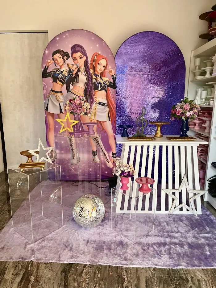 Decoração Guerreiras do k-pop 1 - Verônica Festas