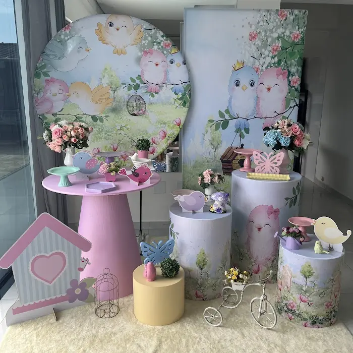 Decoração Jardim passarinho 1 - Verônica Festas