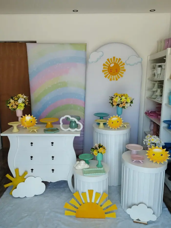 Decoração Minha primeira volta ao sol 1 - Verônica Festas