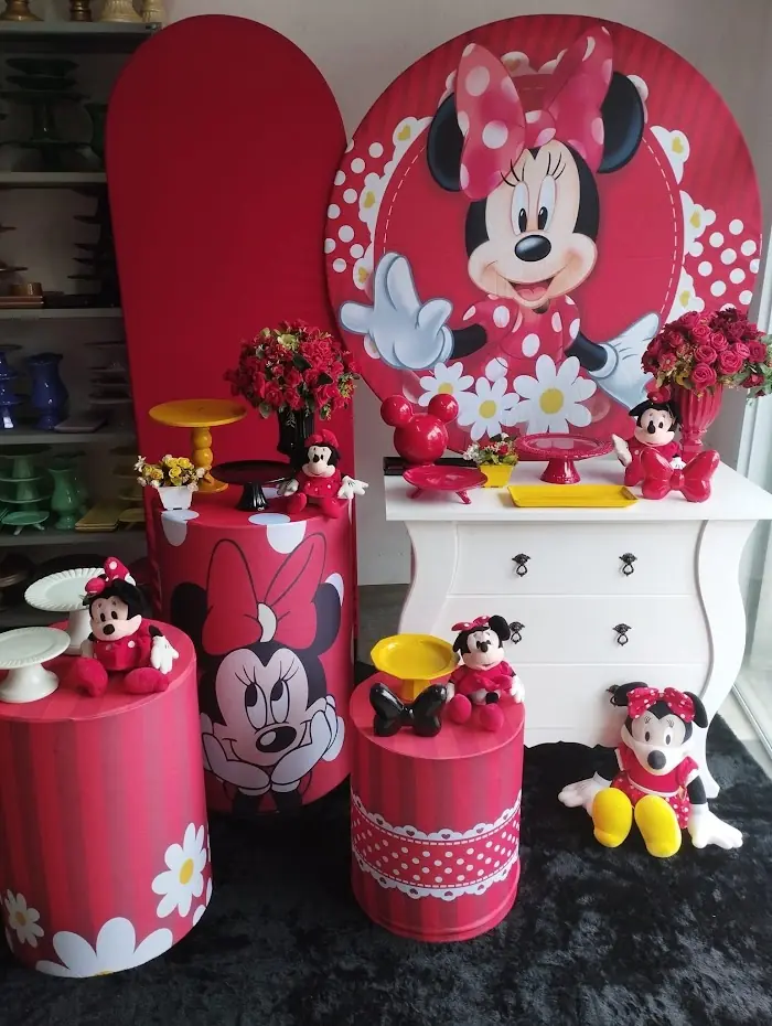 Decoração Minnie vermelha 1 - Verônica Festas