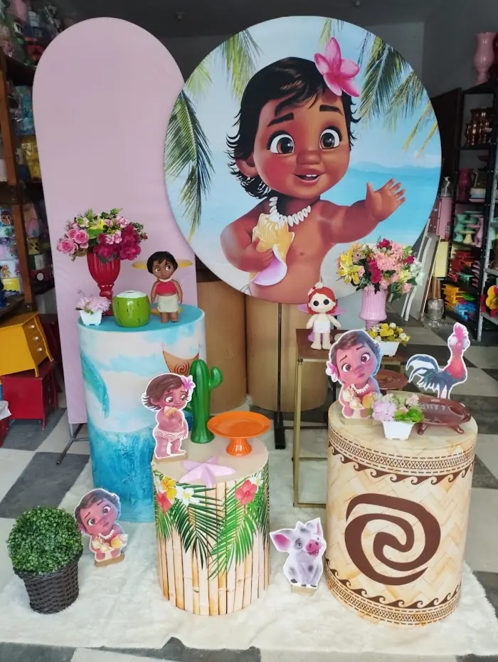 Decoração Moana Baby 1 - Verônica Festas
