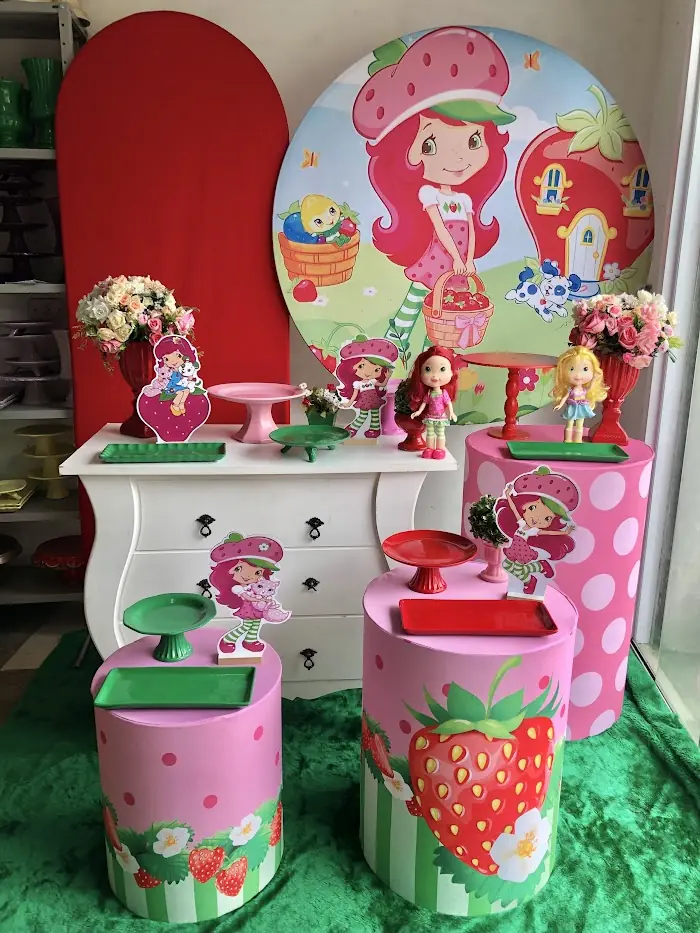 Decoração Moranguinho - Verônica Festas