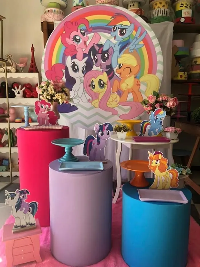 Decoração My little pony - Verônica Festas