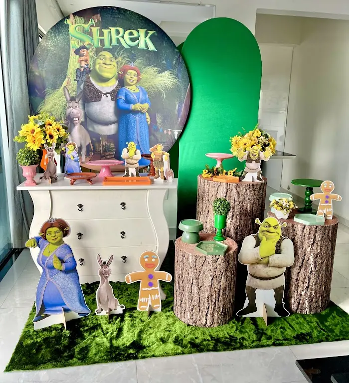 Decoração Shrek - Verônica Festas