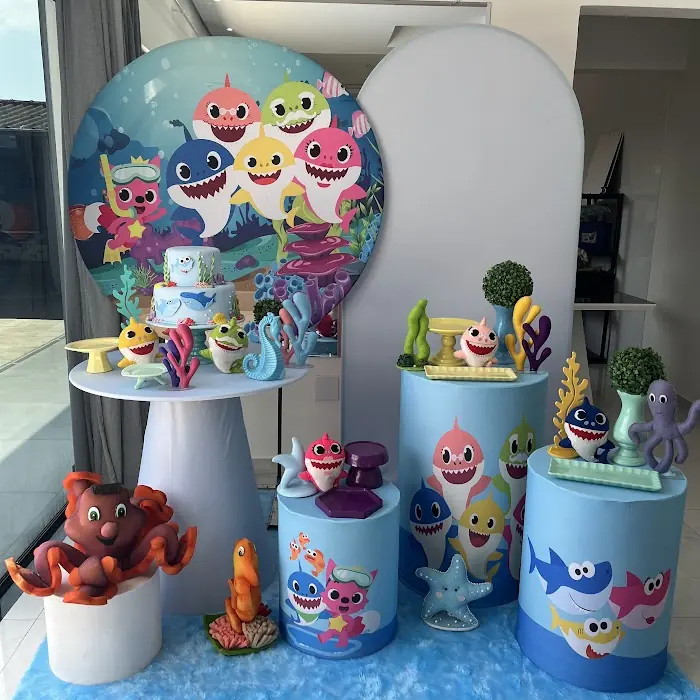 Decoração Baby shark - Verônica Festas