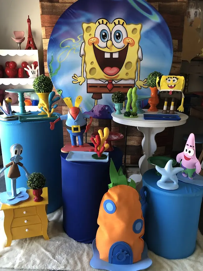Decoração Bob Esponja - Verônica Festas