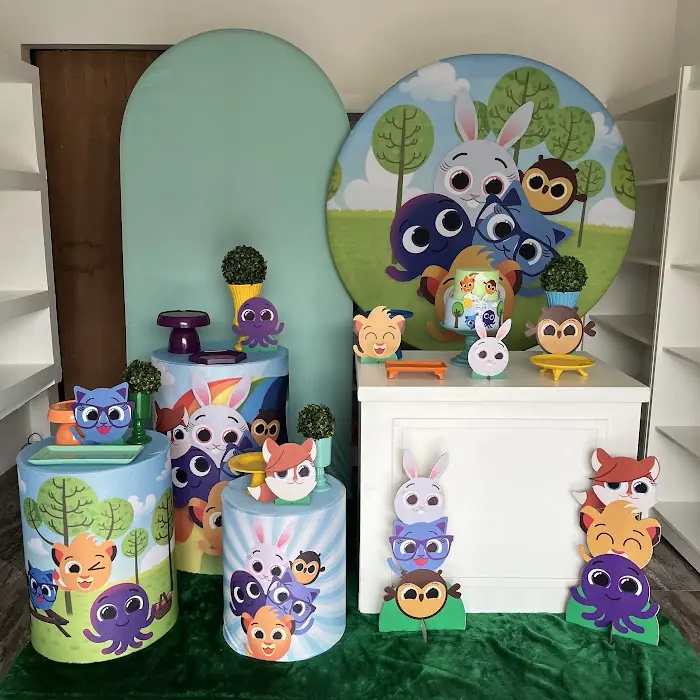 Decoração Bolofofo 1 - Verônica Festas
