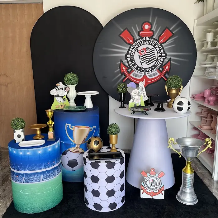 Decoração Corinthians - Verônica Festas