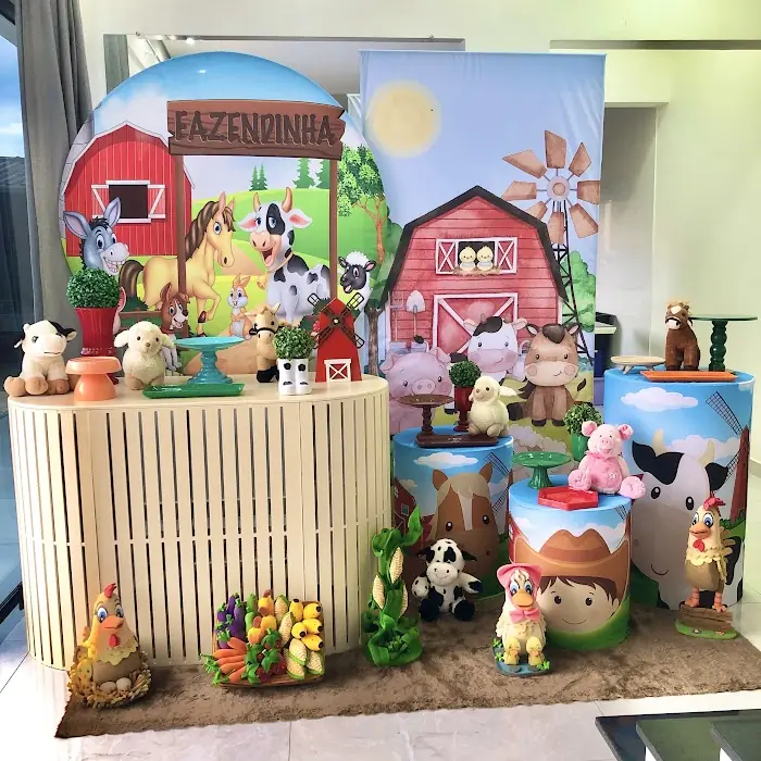 Decoração Fazendinha menino 1 - Verônica Festas