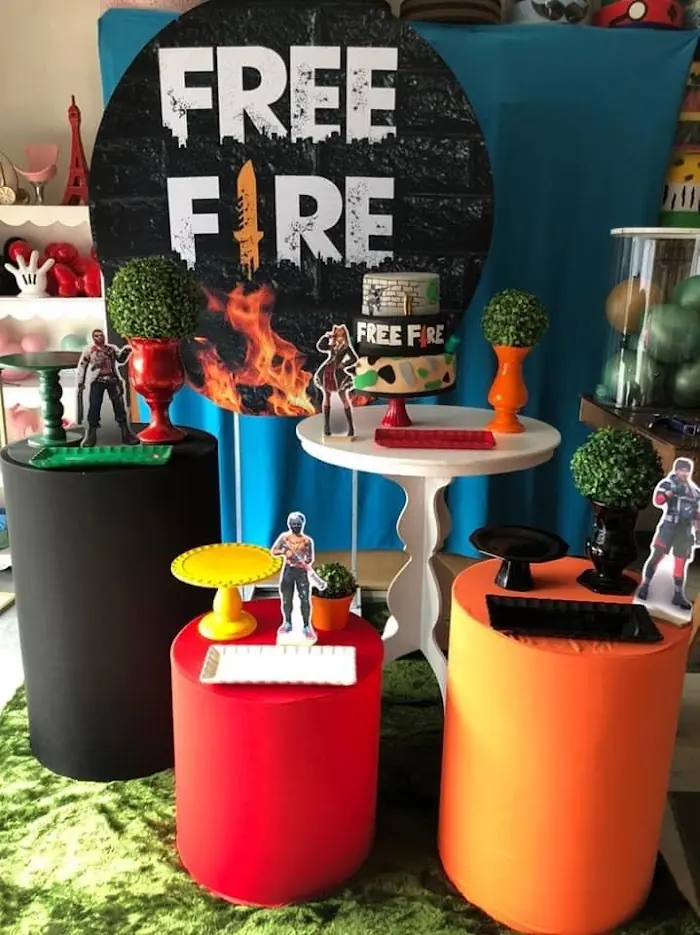Decoração Free Fire - Verônica Festas