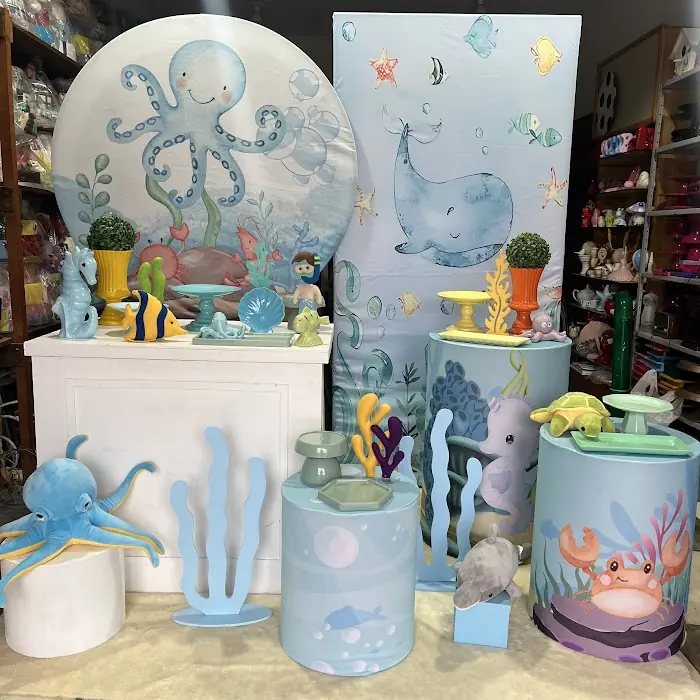 Decoração Fundo do mar 1 - Verônica Festas