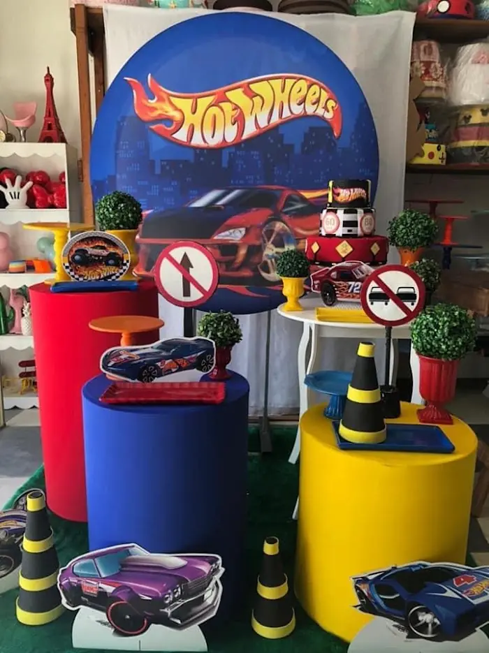 Decoração HotWheels 1 - Verônica Festas