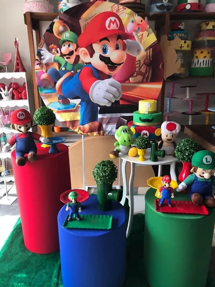 Decoração Mario BROS 2 - Verônica Festas