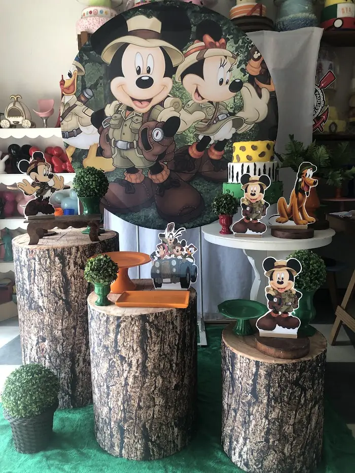 Decoração Mickey Safari - Verônica Festas