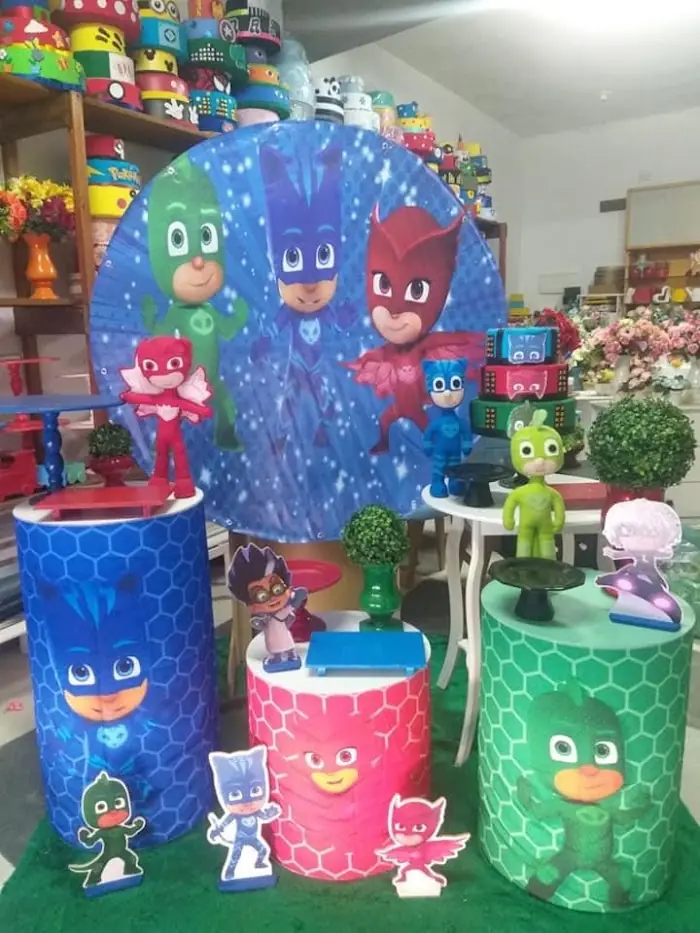 Decoração PJ Mask - Verônica Festas