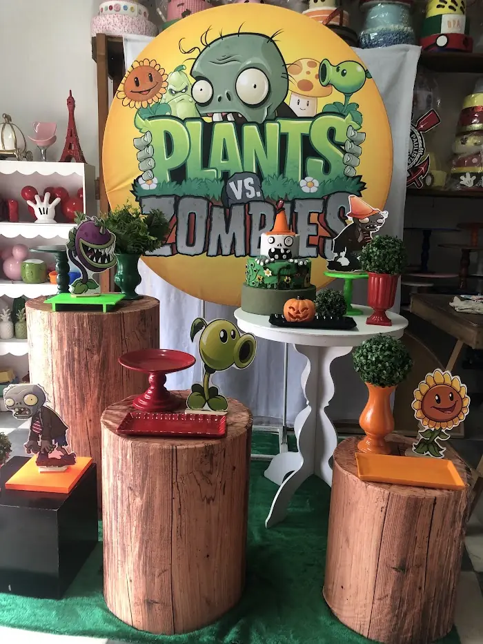 Decoração Planta zumbi - Verônica Festas