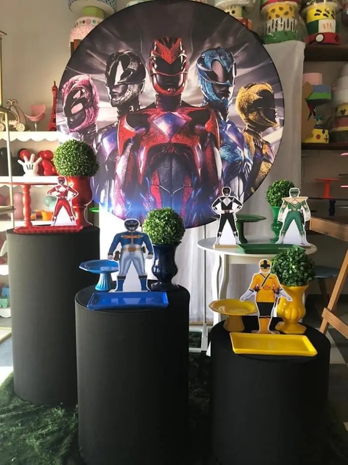 Decoração Power rangers 2 - Verônica Festas