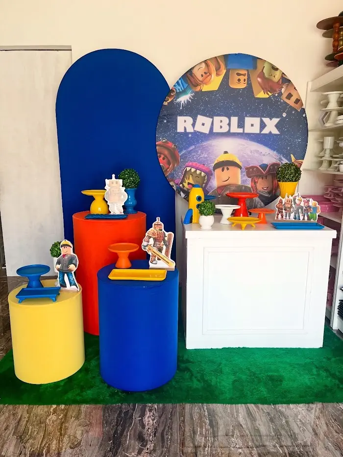 Decoração Roblox - Verônica Festas