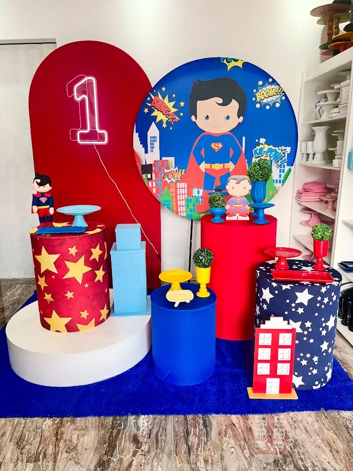 Decoração Superman cute - Verônica Festas