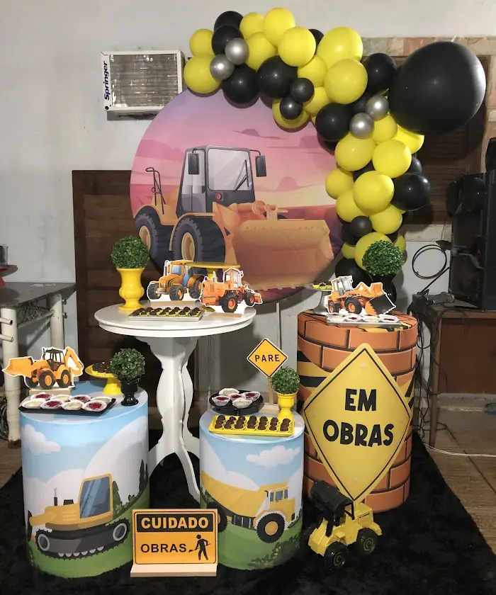 Decoração Trator 1 - Verônica Festas