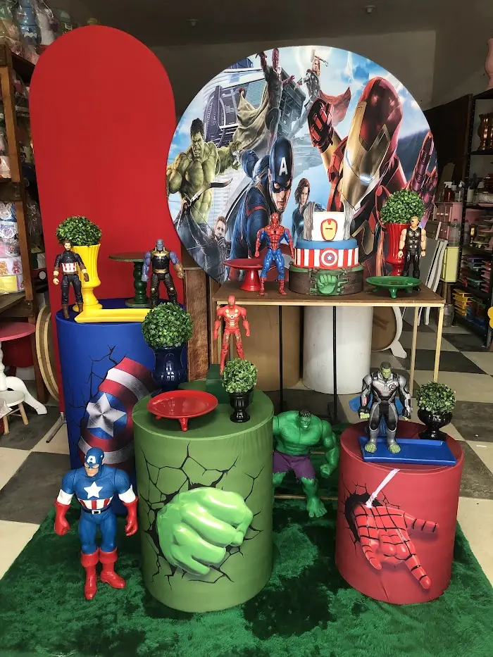 Decoração Vingadores 1 - Verônica Festas