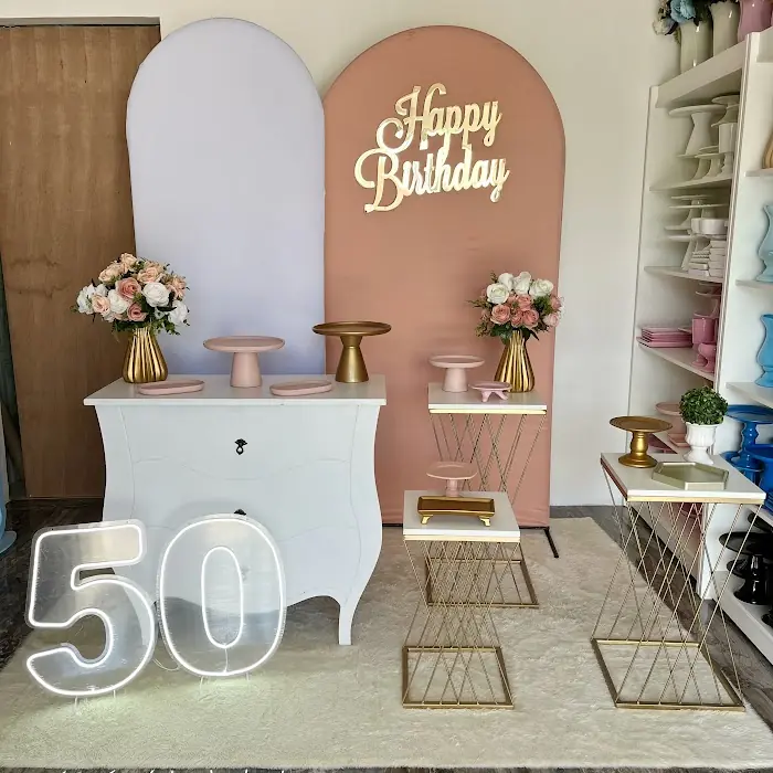 Decoração Rosê 1 - Verônica Festas