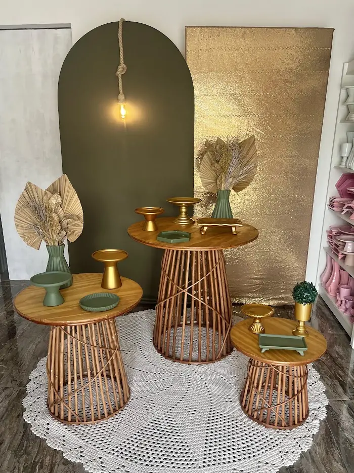 Decoração Verde e dourado 2 - Verônica Festas