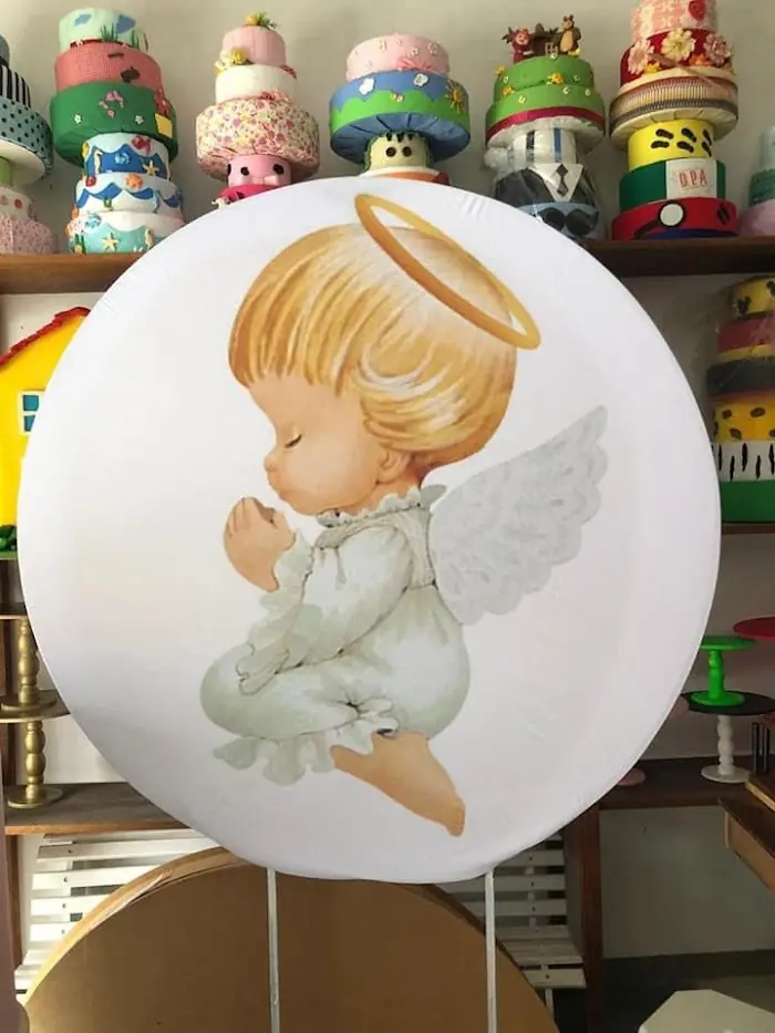 Decoração Anjinho (solicitar foto do kit montado) - Verônica Festas