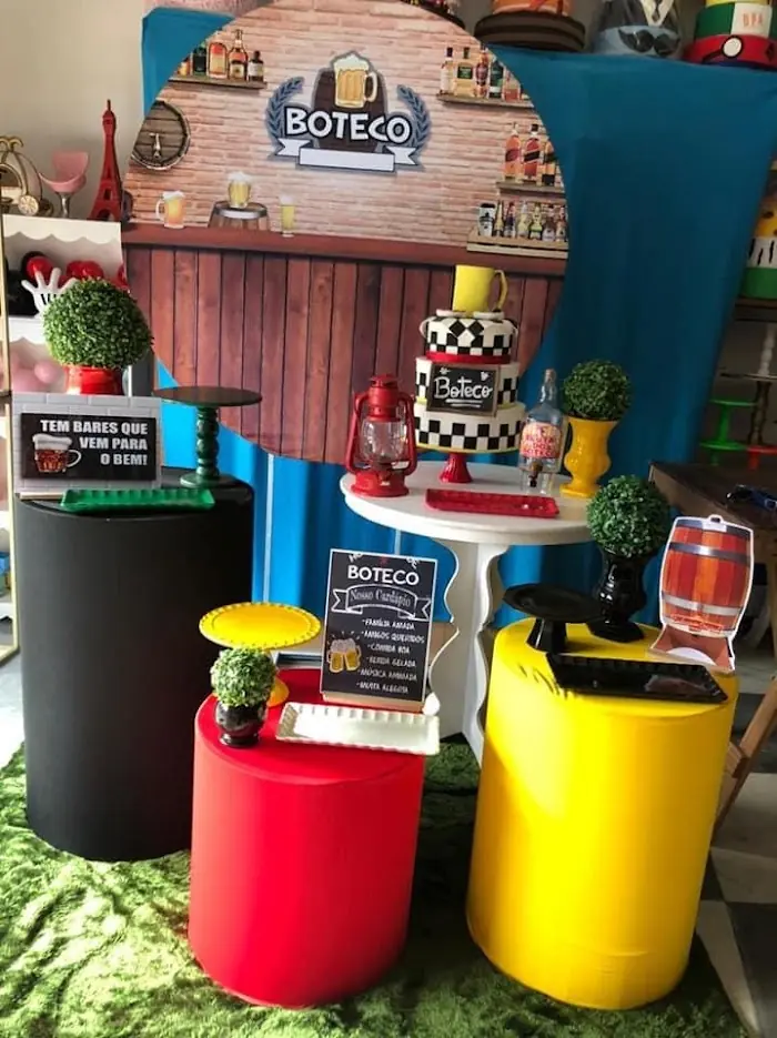 Decoração Boteco - Verônica Festas