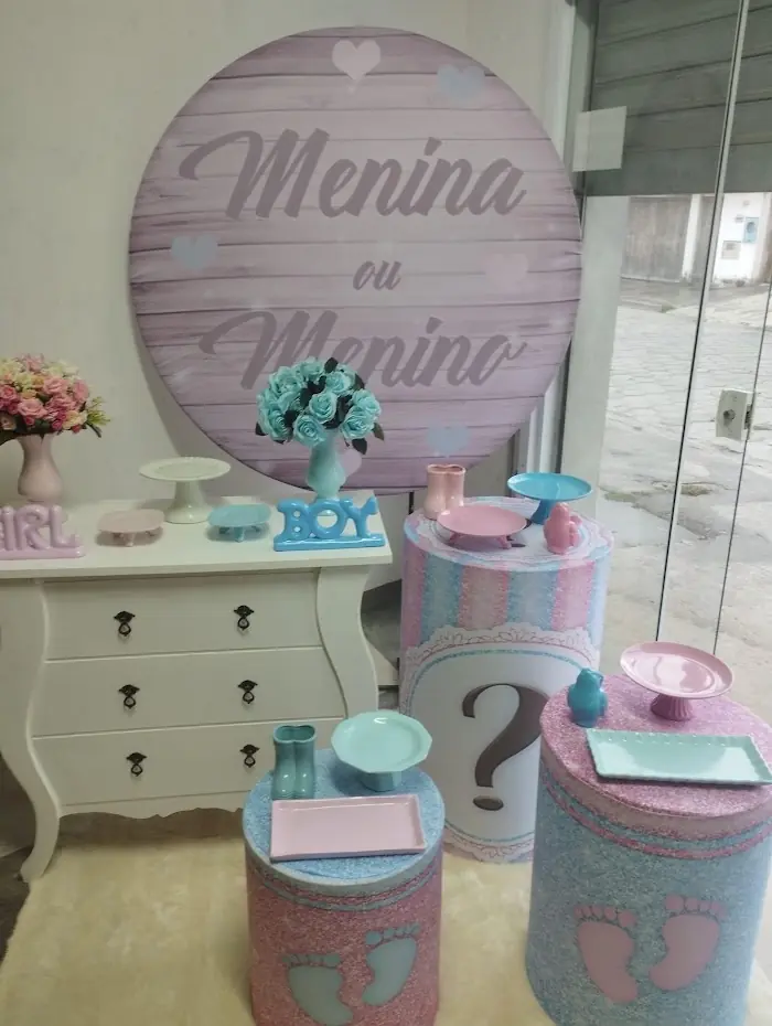 Decoração Chá revelação - Menino ou Menina 2 - Verônica Festas